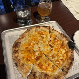 Buffalo chicken pizza
