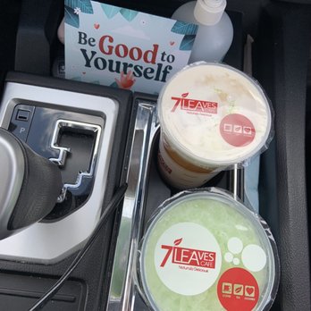 7 Leaves Cafe - Sea Cream Jasmine Milk Tea & Mung Bean Milk Tea 2.13.23 - Coffee & Tea Near Me - Garden Grove, California