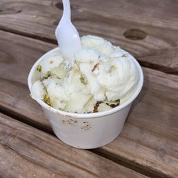 Pistachio and horchata