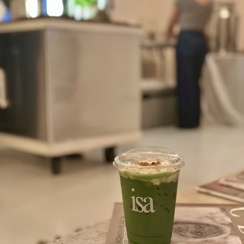 Isa Matcha - New Yorker - very good, not overly sweet - Coffee & Tea Near Me - Houston, Texas Isa Matcha - New Yorker - very good, not overly sweet - Coffee & Tea Near Me - Houston, Texas
