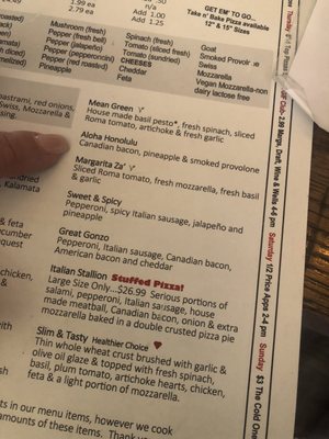 Menu photo 3 White House Pizza Carbondale, CO Menu photo 3 White House Pizza Carbondale, CO