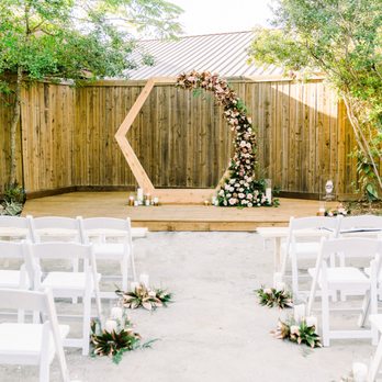 The Carriage House - The Carriage House's garden ceremony stage - Venues & Event Spaces Near Me - St. Augustine, Florida