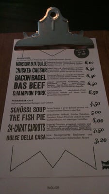 Menu photo 6 Muse Berlin, BE Menu photo 6 Muse Berlin, BE