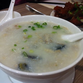 Congee Queen - Shredded Pork & Gold Preserved Egg Congee - Chinese Near Me - Scarborough, Ontario Congee Queen - Shredded Pork & Gold Preserved Egg Congee - Chinese Near Me - Scarborough, Ontario