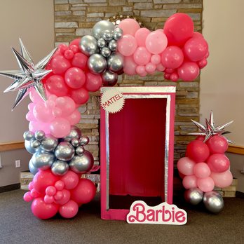 The Balloon Doctor - Barbie arch! We love all the pinks and chrome silver. - Balloon Services Near Me - Poland, Ohio The Balloon Doctor - Barbie arch! We love all the pinks and chrome silver. - Balloon Services Near Me - Poland, Ohio