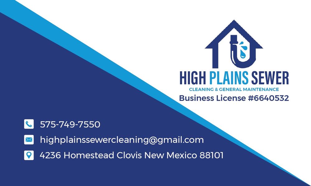 Slide of High Plains Sewer Cleaning & General Maintenance