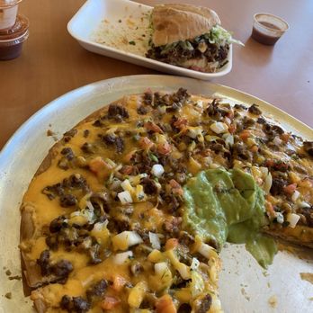 Tortas Chano - Sorry for the pic of the half eaten food. Torta was huge. So was pizza. - Mexican Near Me - Anthem, Arizona Tortas Chano - Sorry for the pic of the half eaten food. Torta was huge. So was pizza. - Mexican Near Me - Anthem, Arizona