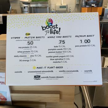 Jamba - Add in menu - Juice Bars & Smoothies Near Me - Lehi, Utah