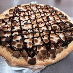 A&G’s Pizza Stop - This is our new delicious Smores pizza.