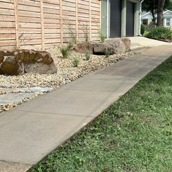 Kaeb Services - An area that never really grew grass - an eye sore - now a focal point !