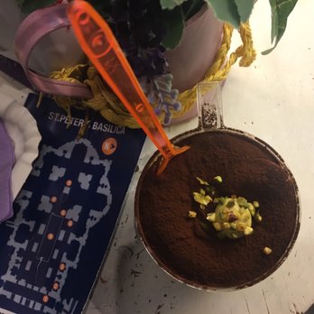 Two Sizes - Pistachio tiramisu- very unique and flavorful - Desserts Near Me - Rome, RM Two Sizes - Pistachio tiramisu- very unique and flavorful - Desserts Near Me - Rome, RM