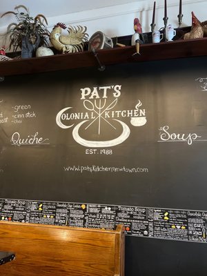 Menu photo 4 Pat's Colonial Kitchen Newtown, PA