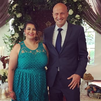 Aykut DJs - Awesome Aykut with our wonderful officiant :) - DJs Near Me Aykut DJs - Awesome Aykut with our wonderful officiant :) - DJs Near Me