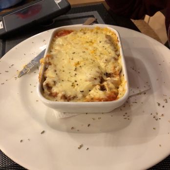 Ses Roquetes - Lasagna is ok...not great but ok - Cafeteria Near Me - Can Picafort, PM