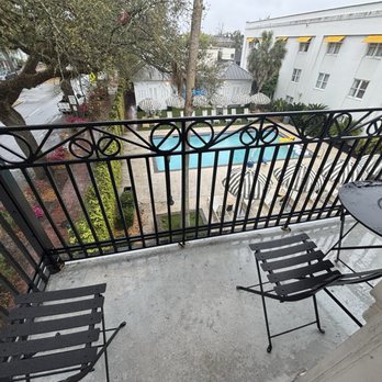 Kimpton Brice Hotel - View from King balcony - Hotels Near Me - Savannah, Georgia