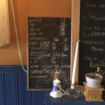 Café Blå - Drink menu - Coffee & Tea Near Me - Stockholm, Alberta