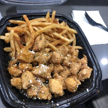 Zero Degrees - Garlic butter popcorn chicken - Bubble Tea Near Me - Aurora, Colorado