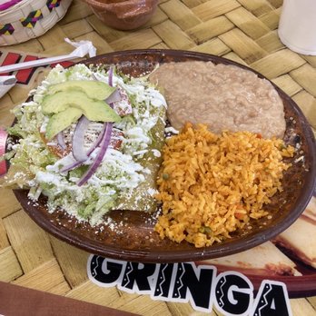 El Rey Del Taco Restaurant - Green enchiladas - Tacos Near Me - Greenacres, Florida