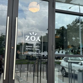ZOA Moroccan Kitchen - Greenway - Hours June 2024 - Moroccan Near Me - Houston, Texas ZOA Moroccan Kitchen - Greenway - Hours June 2024 - Moroccan Near Me - Houston, Texas