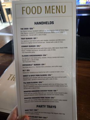 Menu photo 4 The Trap Winter Park, FL