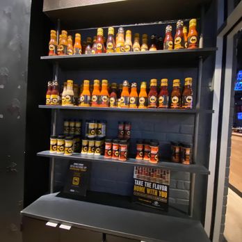 Buffalo Wild Wings - Sauces for purchase (in the takeout section) - Sports Bars Near Me - Augusta, Georgia