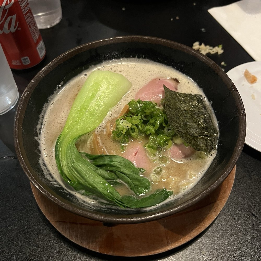 Ramen Taka - Tonkotsu Ramen bok choy add on - Ramen Near Me - Santa Clara, California Ramen Taka - Tonkotsu Ramen bok choy add on - Ramen Near Me - Santa Clara, California