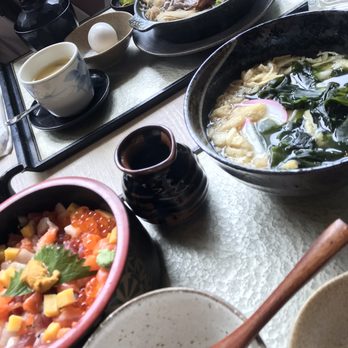 Rinka - Seafood Hitsumabushi and Beef Sukiyaki lunch sets - Japanese Near Me - Honolulu, Hawaii