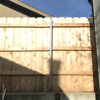 Ultra Fencing - Bent pole. - Fences & Gates Near Me - Redding, California