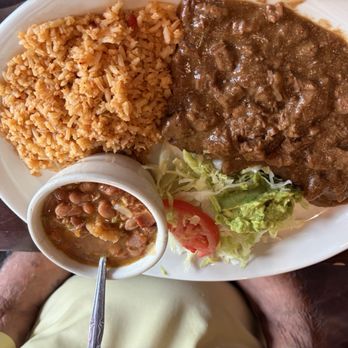 Mary Lou's Cafe - Carne Guisada. The meat was so tender. Rice was good too. My dad had this meal I had to get a taste. - Mexican Near Me - San Antonio, Texas Mary Lou's Cafe - Carne Guisada. The meat was so tender. Rice was good too. My dad had this meal I had to get a taste. - Mexican Near Me - San Antonio, Texas