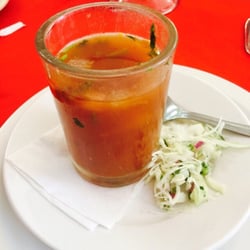 Mariscos los Arbolitos de Cajeme - Caldito Vichi : sustancioso y delicioso.