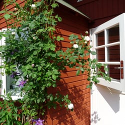 GartenhausVilla - Mit gemütlicher Klöntür und duftenden Rosen