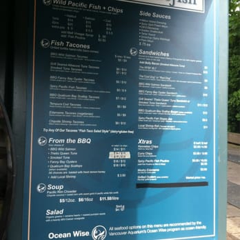 Red Fish Blue Fish - Menu - Fish & Chips Near Me - Victoria, British Columbia Red Fish Blue Fish - Menu - Fish & Chips Near Me - Victoria, British Columbia