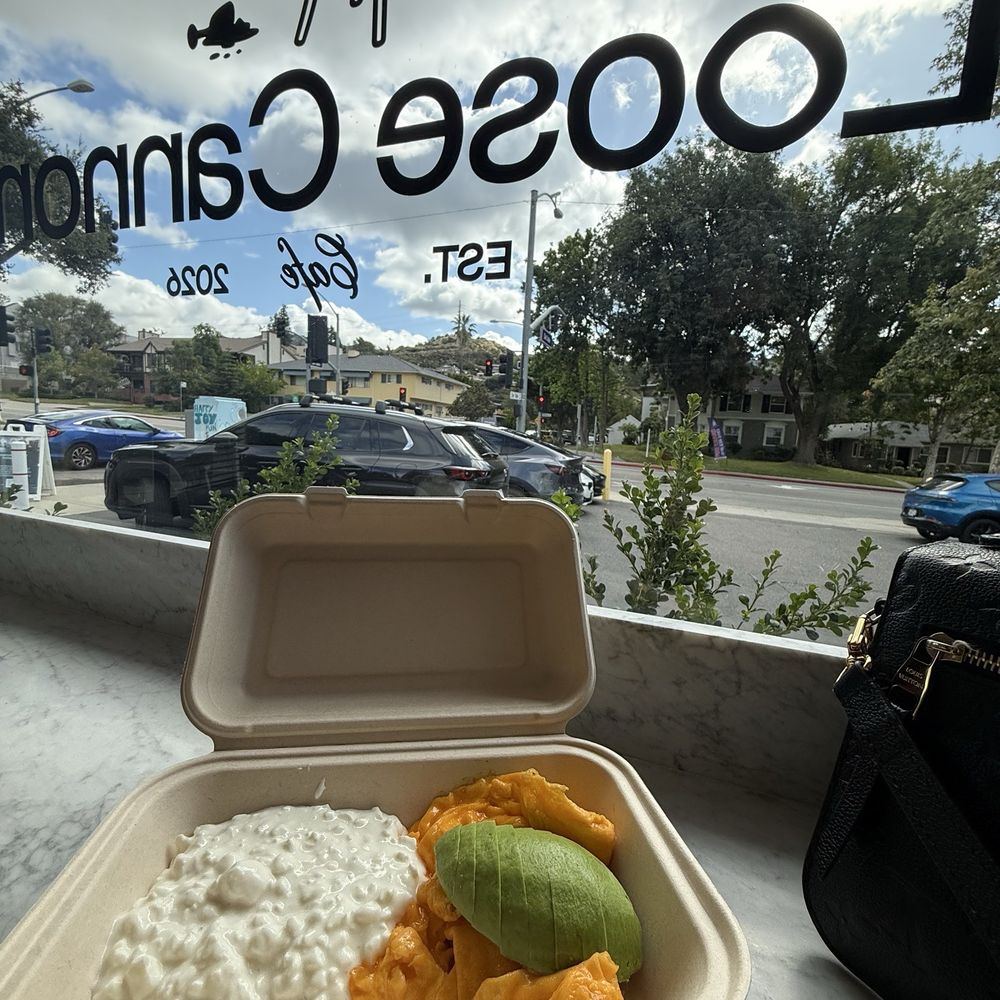 Loose Cannon Cafe - Eggs and avocado with cottage cheese. Very fresh - Coffee & Tea Near Me - Glendale, California Loose Cannon Cafe - Eggs and avocado with cottage cheese. Very fresh - Coffee & Tea Near Me - Glendale, California