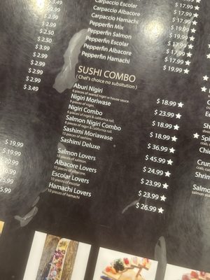 Menu photo 1 Kakuna Sushi San Jose, CA Menu photo 1 Kakuna Sushi San Jose, CA