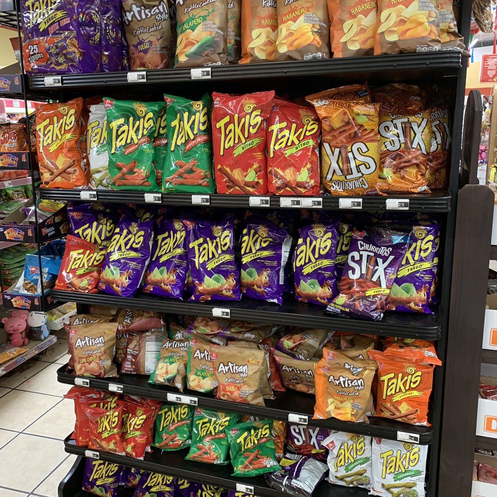 Takis galore! Takis galore!