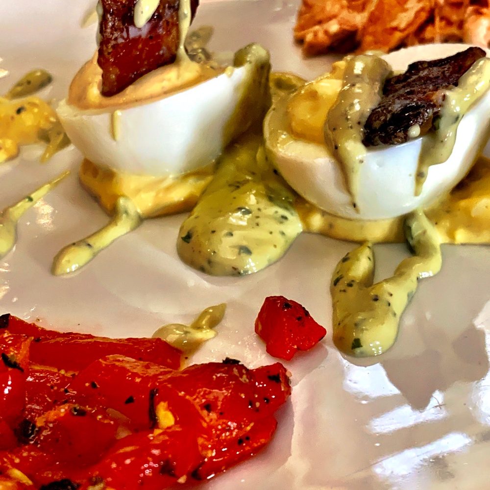 RFD Franklin - Great salmon deviled eggs - Steakhouses Near Me - Franklin, Indiana RFD Franklin - Great salmon deviled eggs - Steakhouses Near Me - Franklin, Indiana