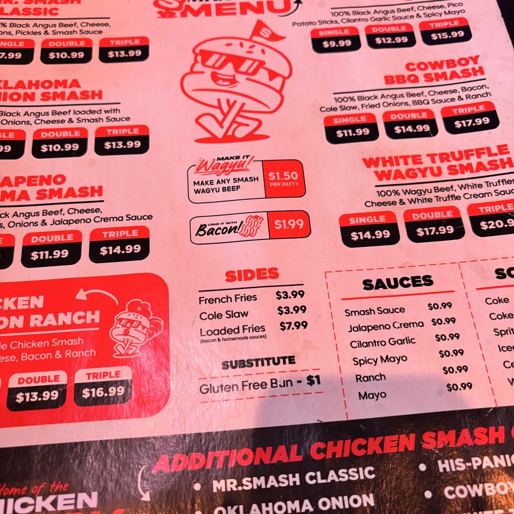 Bandoleros Tacos - Smashburger menu - Tacos Near Me - Sunrise, Florida