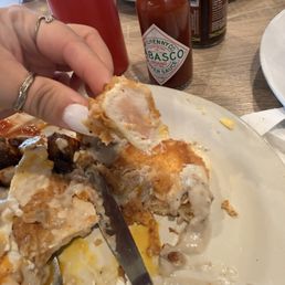 Chicken & Gravy Biscuit Benedict Chicken & Gravy Biscuit Benedict