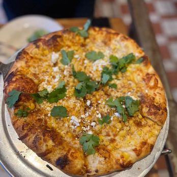 Transfer Pizzeria Café - Elote pizza - Italian Near Me - Milwaukee, Wisconsin