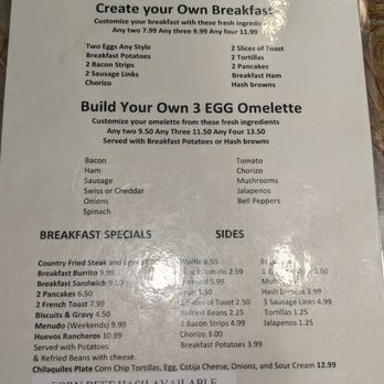 Almansor Grill - Breakfast Menu - American Near Me - Alhambra, California