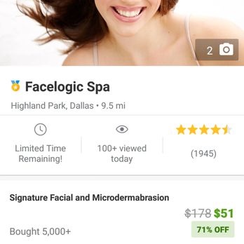 Facelogic - Dallas - I love a good facial especially when I get a good deal!! - Skin Care Near Me - Dallas, Texas