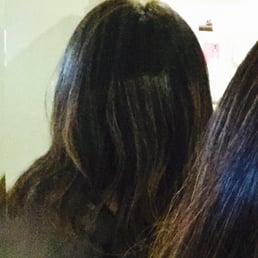 Line in my hair by Christy at Icon Salon. Clearly a mistake. Line in my hair by Christy at Icon Salon. Clearly a mistake.