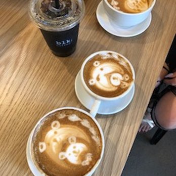 Blk Dot Coffee - Lattes with adorable latte art - Coffee & Tea Near Me - Irvine, California Blk Dot Coffee - Lattes with adorable latte art - Coffee & Tea Near Me - Irvine, California
