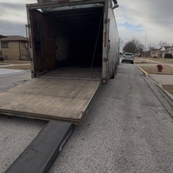 Shiplux - Roof of trailer that came off during transport. Who knows for how many miles.