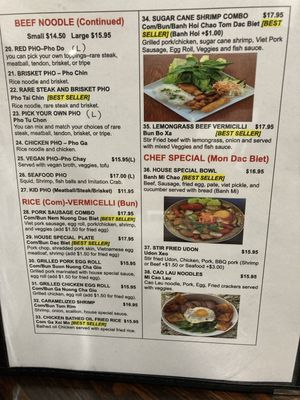 Menu photo 3 Hi Pho Renton, WA Menu photo 3 Hi Pho Renton, WA
