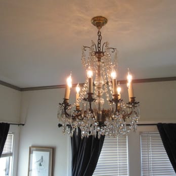 Darius Kraus Electric - Grandmother's chandelier installed! - Electricians Near Me - Oakland, California Darius Kraus Electric - Grandmother's chandelier installed! - Electricians Near Me - Oakland, California