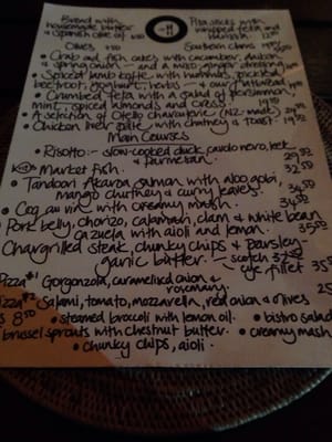 Menu photo 5 Ponsonby Road Bistro Auckland, AUK