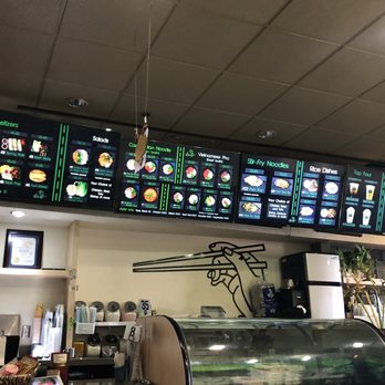 Cyclo Noodles - Menu board feb 2020 - Cambodian Near Me - Long Beach, California