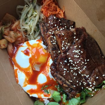 Kim Jong Grillin' - Galbi Bibim Box: almost too good looking to eat...almost - Korean Near Me - Portland, Oregon Kim Jong Grillin' - Galbi Bibim Box: almost too good looking to eat...almost - Korean Near Me - Portland, Oregon