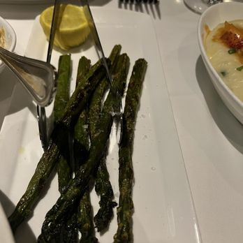 Eddie V's Prime Seafood - Grilled Asparagus - Seafood Near Me - Plano, Texas Eddie V's Prime Seafood - Grilled Asparagus - Seafood Near Me - Plano, Texas